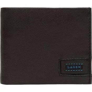 Peněženka Pánská peněženka LAGEN kožená LG-1125 černá BLK