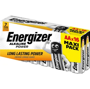 Článková baterie Energizer Alkaline power - tužka Family Pack AA/16