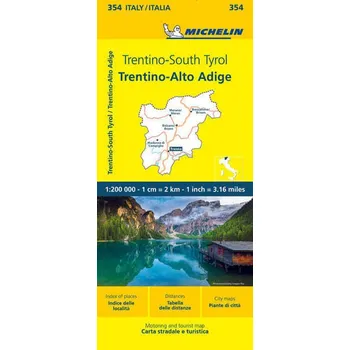 Encyklopedie Trentino - Michelin Local Map 354