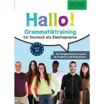 Německý jazyk PONS Hallo! Grammatiktraining für Deutsch als Zweitsprache