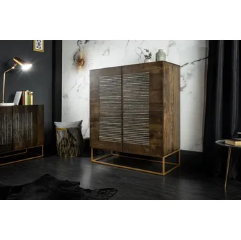 Komoda Vysoká komoda z masivu - Onyx