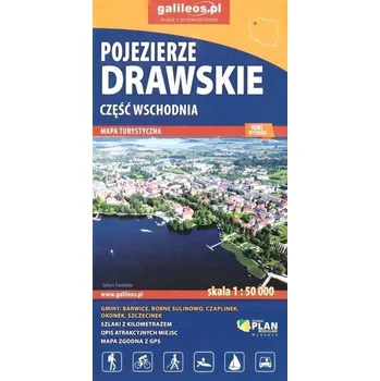 Cestování Mapa turyst. - Pojezierze Drawskie cz.wsch. w.2022 - praca zbiorowa
