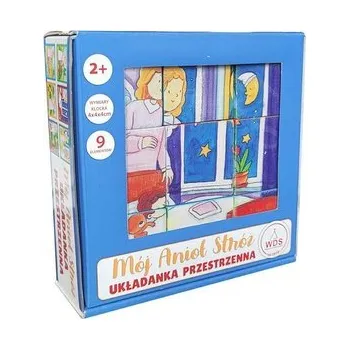 Dřevěná hračka Układanka przestrzenna - Mój Anioł Stróż