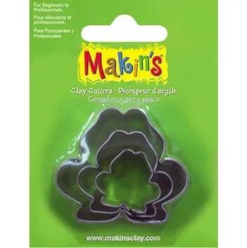 Vykrajovátko Sada kovových vykrajovátek 3ks, ŽÁBA