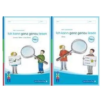 Německý jazyk Mein Lupenleseheft 1 und 2 - Ich kann ganz genau lesen - DaZ - Ausgabe in Artikelkennzeichnung - Langhans, Katrin