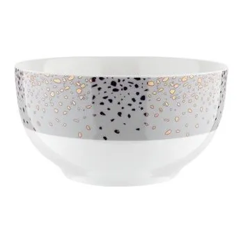 Dětská kuchyňka ŠALÁTOVÁ MISA SPOTS GREY 13CM NBC