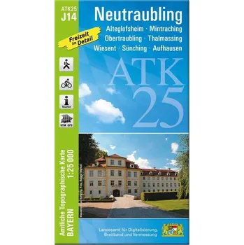 ATK25-J14 Neutraubling (Amtliche Topographische Karte 1:25000) - Landesamt für Denkmalpflege Hessen