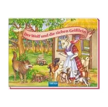 První čtění Trötsch Märchenbuch Pop-up-Buch Der Wolf und die sieben Geißlein - Trötsch Verlag