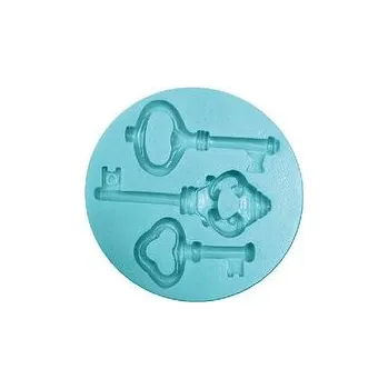 Formička Silikonová formička klíče 7,5cm - Cakesicq