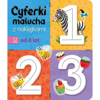Cyferki malucha z naklejkami. Od 4 lat - Bator Agnieszka