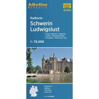 Radkarte Schwerin Ludwigslust (RK-MV04) - Esterbauer Verlag