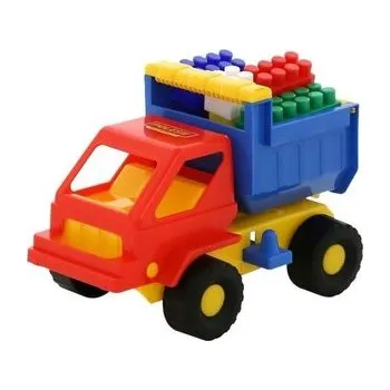 Hračka na písek Sada na písek č. 15: Auto Kazimír: 12 ks kostek Stavit /+1