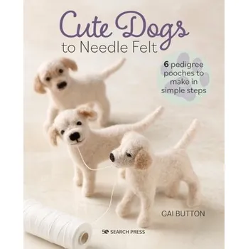Cute Dogs to Needle Felt - Button, Gai