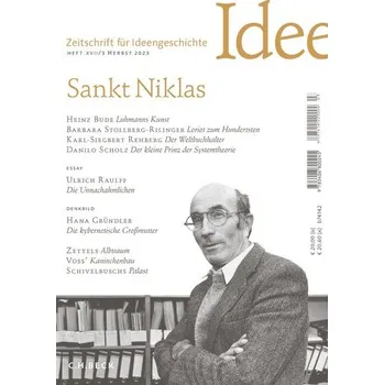 Populárně naučná literatura pro dospělé Zeitschrift für Ideengeschichte Heft XVII/3 Herbst 2023 - Gehring, Petra