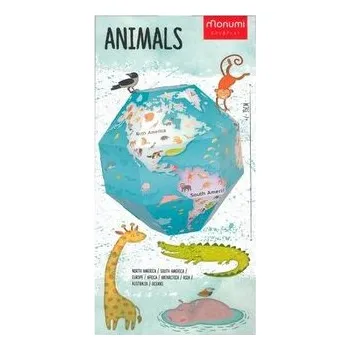 Bystrá hlava Globus 3D do składania - Zwierzęta - praca zbiorowa