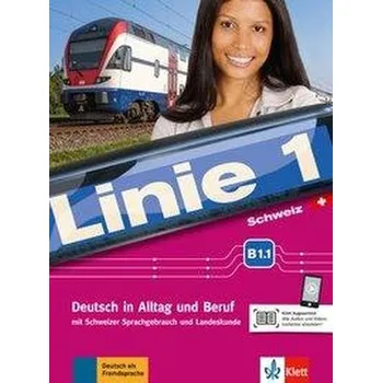 Německý jazyk Linie 1 Schweiz B1.1. Kurs- und Übungsbuch mit DVD-ROM - Dengler, Stefanie