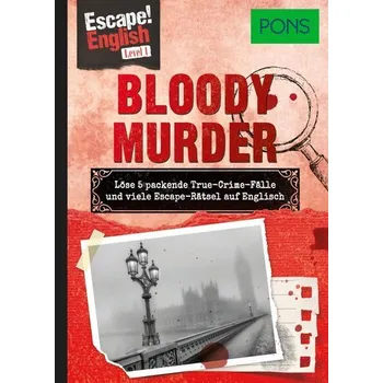 Anglický jazyk PONS Escape! English - Level 1 - Bloody Murder - Wolk, Ulrike