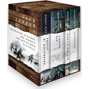 Jack London - Romane und Erzählungen, 4 Bde. - London, Jack