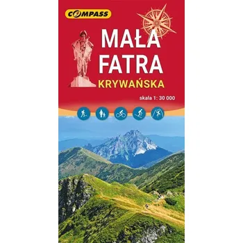 Cestování Mapa turystyczna - Mała Fatra Krywańska 1:30 000 - praca zbiorowa