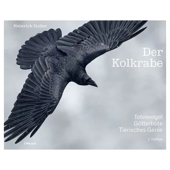 Příroda Der Kolkrabe - Totenvogel, Götterbote, tierisches Genie - Haller, Heinrich [DE] (2023, Firma, Haupt Verlag AG)