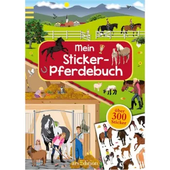 První čtění Mein Sticker-Pferdebuch - Bräuer, Ingrid