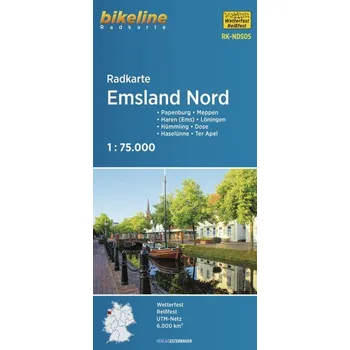 Radkarte Emsland Nord (RK-NDS05) - Esterbauer Verlag