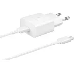 Samsung 15W USB-C nabíječka s kabelem bílá (eko-balení)