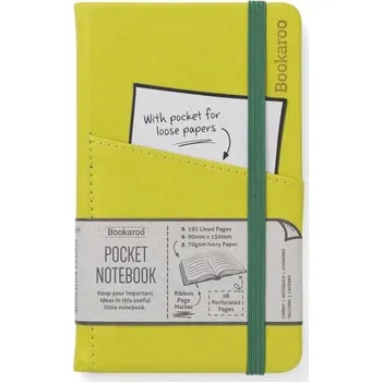 Set školních potřeb Bookaroo Notatnik Journal Pocket A6 - Oliwkowy