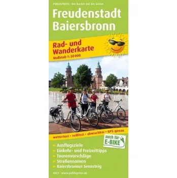 PUBLICPRESS Rad- und Wanderkarte Freudenstadt - Baiersbronn