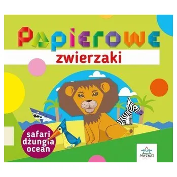 Cizojazyčná kniha Papierowe zwierzaki. Safari, dżungla, ocean - Elżbieta Sekuła