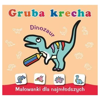 První čtění Gruba krecha. Dinozaur - Danuta Klimkiewicz, Maria Kwiecień Wydawnictwo Skrzat, Wiesław Drabik
