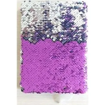 Set školních potřeb Notatnik cekinowy fioletowy STN 2631