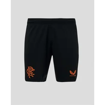 Pánské kraťasy Castore Rangers Football Shorts Adults Black/Orange M