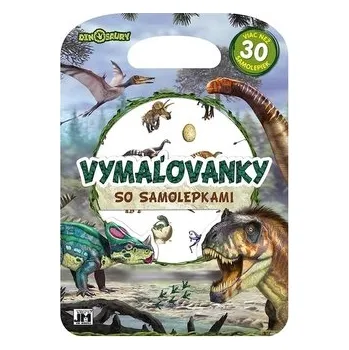 omalovánky Kreatívny blok/ Dinosaury