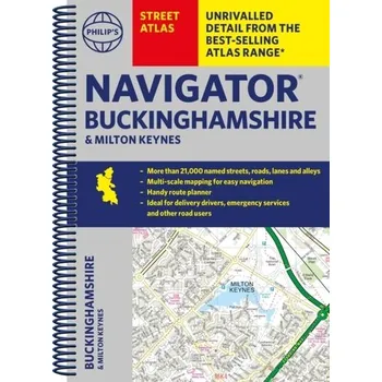 Cestování Philip's Navigator Street Atlas Buckinghamshire and Milton Keynes - Philip's Maps