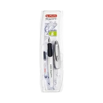 Set školních potřeb Pióro wieczne My.Pen L biało/czarne