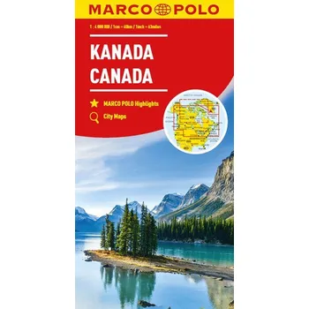 MARCO POLO Kontinentalkarte Kanada 1:4 Mio.