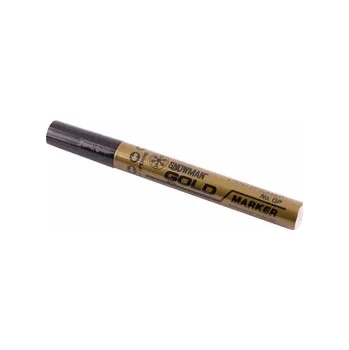 Permanentní fix zlatý