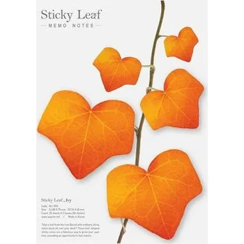 Set školních potřeb Kartki samoprzylepne - bluszcz czerwony L