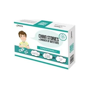 Cizojazyčná kniha Game Chain stories & shower of questions conditional I - praca zbiorowa