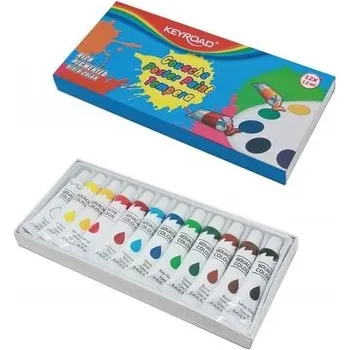 Set školních potřeb Farby tempera 12x12ml 12 kolorów