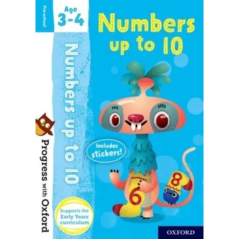 Cizí jazyk Progress with Oxford: Numbers up to 10 Age 3-4 - Palin, Nicola