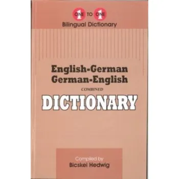 English-German & German-English One-to-One Dictionary - Hedwig, Berthold