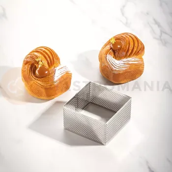 Čokoládová tyčinka Cukrářský ráfek - čtverec | PAVONI, Viennoiserie-Square