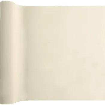 Party dekorace Santex Šerpa stolová Ivory 35 cm x 3 m