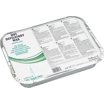 Přípravek na depilaci a epilaci Sibel HOT WAX depilační vosk 500g, na jemnou pokožku