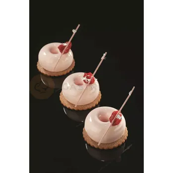 Kuchyňská sůl Silikonová forma na monoporce - 400x300 mm, 12 ks x 65x34 mm, 90 ml - PX4349S | PAVONI, Loop