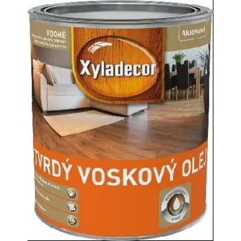 Olej na dřevo Xyladecor Tvrdý voskový olej 0,75l Šedý