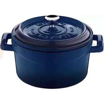 Servírovací stolek Modrý litinový mini hrnec 500ml | LAVA, 832035