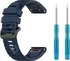 Řemínek na hodinky FIXED Silicone Strap pro Garmin QuickFit 22 mm